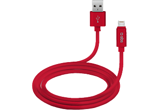 SBS Polo - Câble de données et de chargement (Rouge)