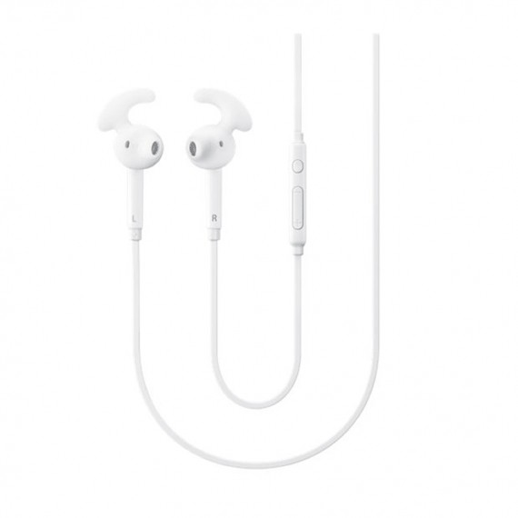 Auriculares de botón - Samsung EO-EG920BW, In ear Fit, Jack 3.5 mm, 1.2 m, Blanco