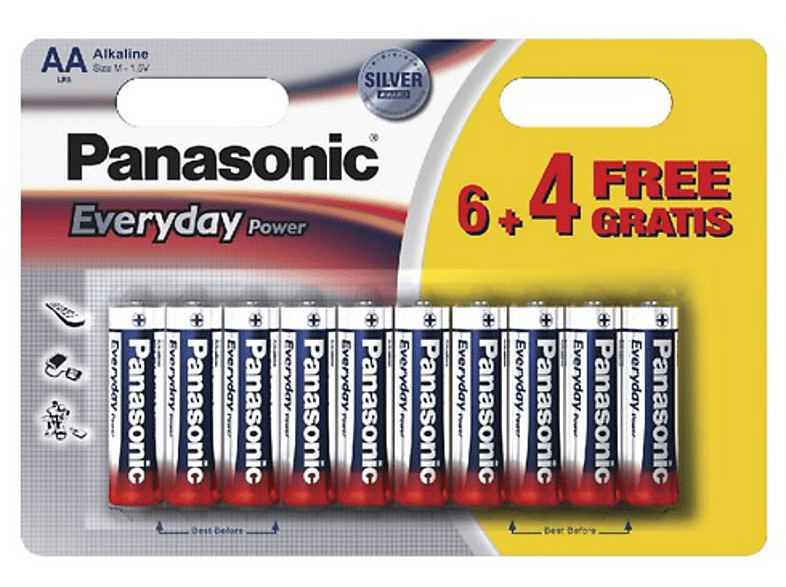 Pilas-AA---Panasonic-Everyday-Power--Bater%C3%ADa-alcalina--6-4-unidades