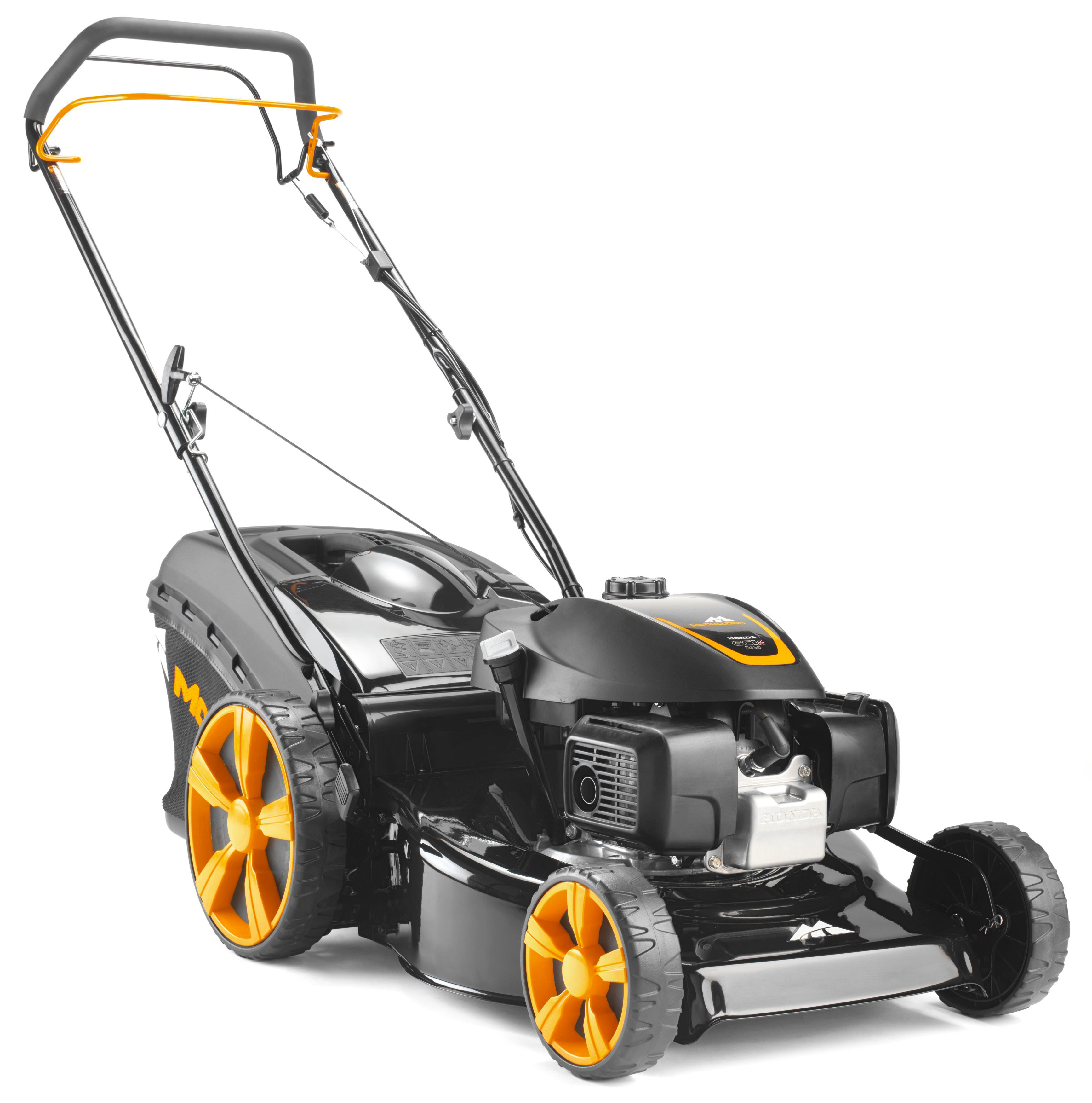 MCCULLOCH 00096-79.137.01 M46-145WRP Classic+ Benzin-Rasenmäher, Schwarz