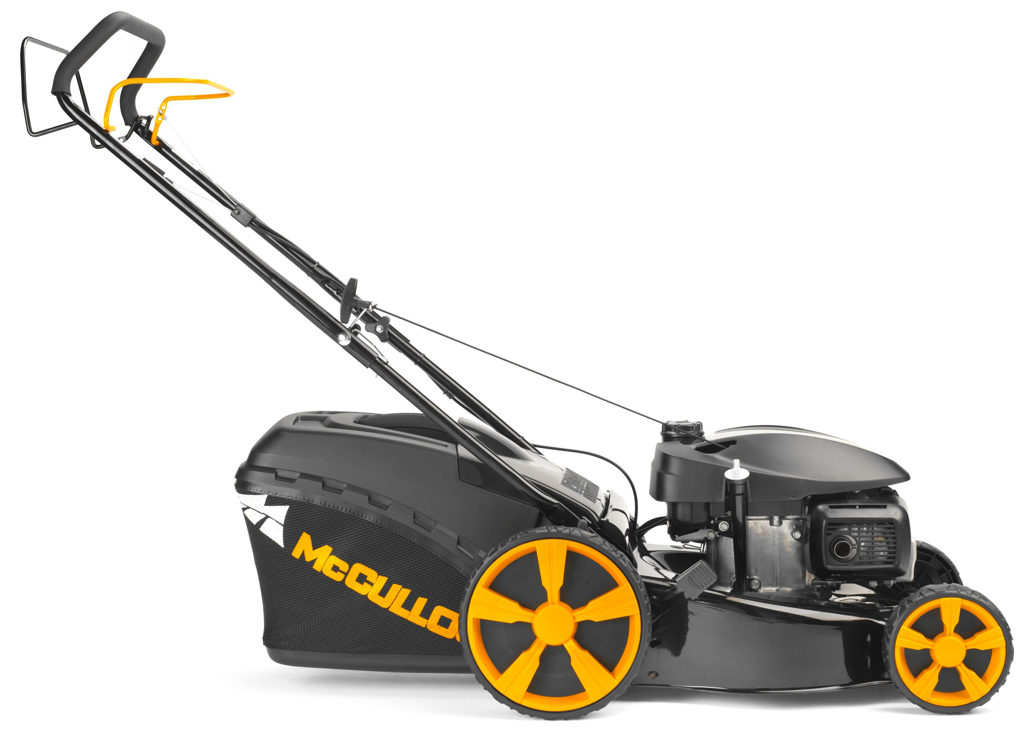 MCCULLOCH 00096-79.137.01 M46-145WRP Classic+ Benzin-Rasenmäher, Schwarz