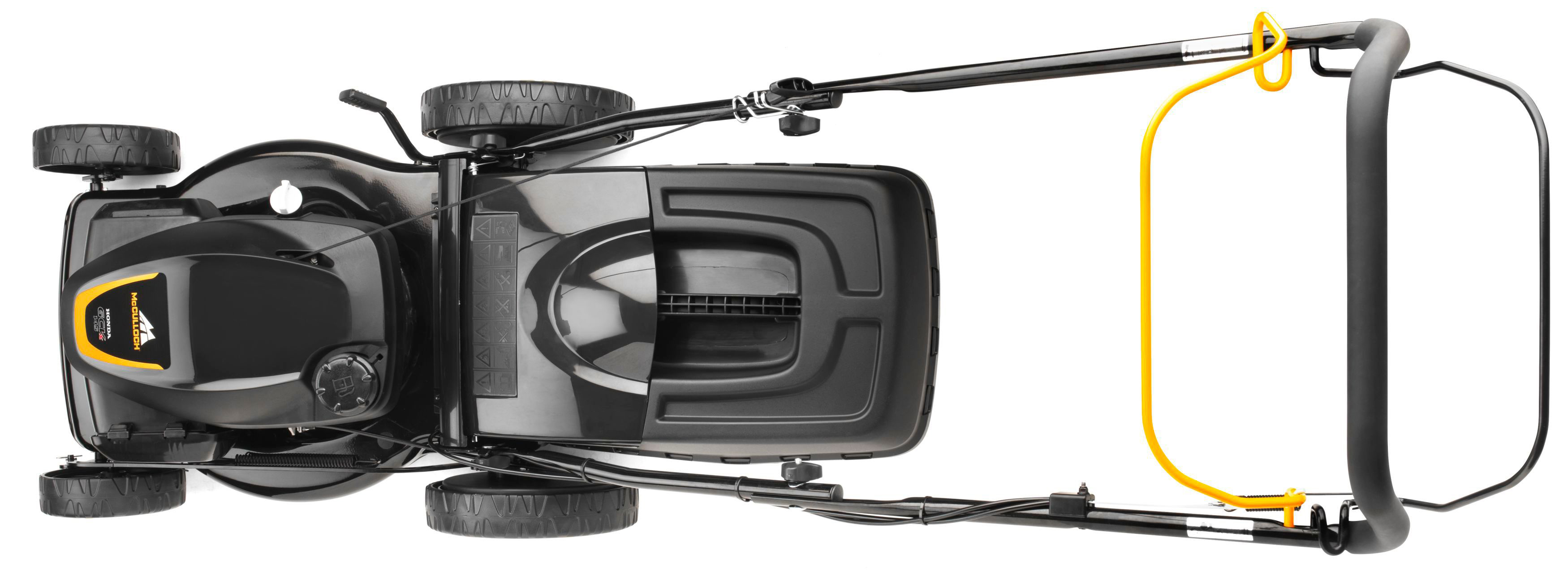 MCCULLOCH 00096-79.137.01 M46-145WRP Classic+ Benzin-Rasenmäher, Schwarz