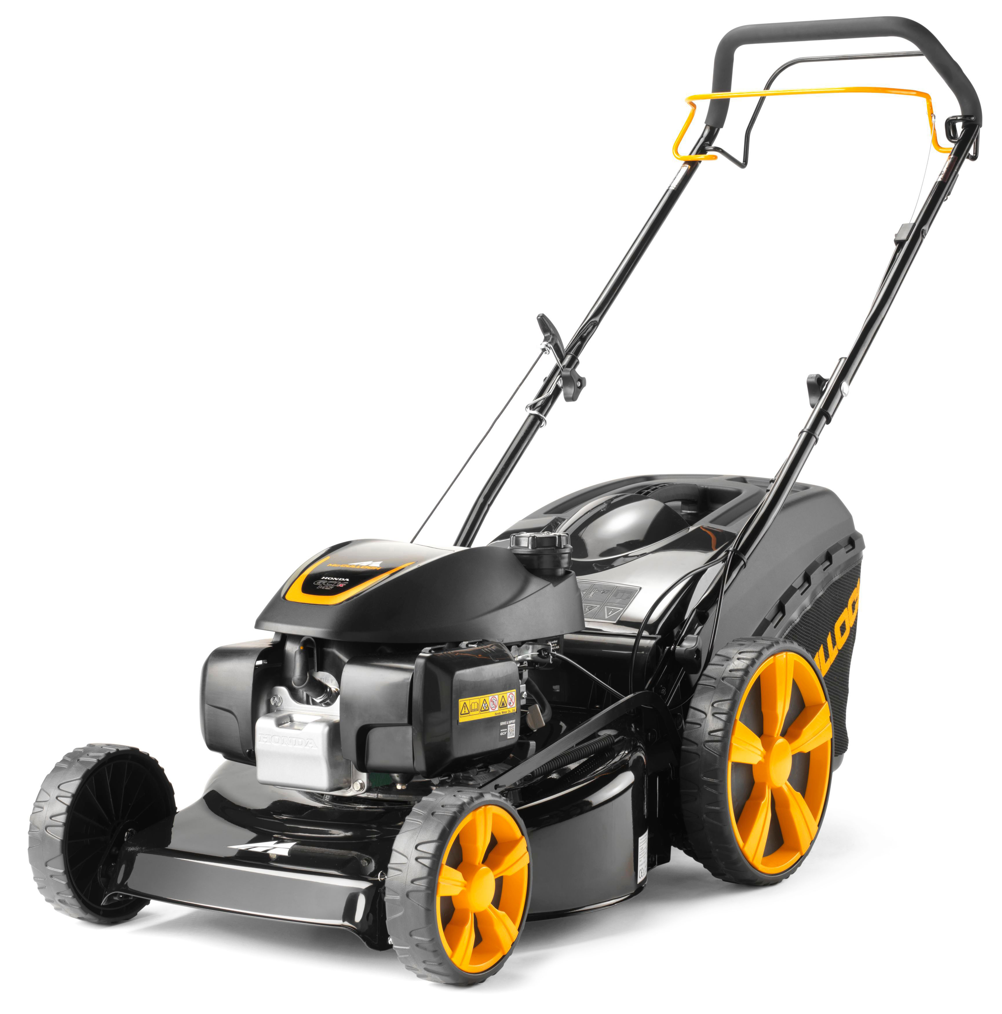 MCCULLOCH 00096-79.137.01 M46-145WRP Classic+ Benzin-Rasenmäher, Schwarz