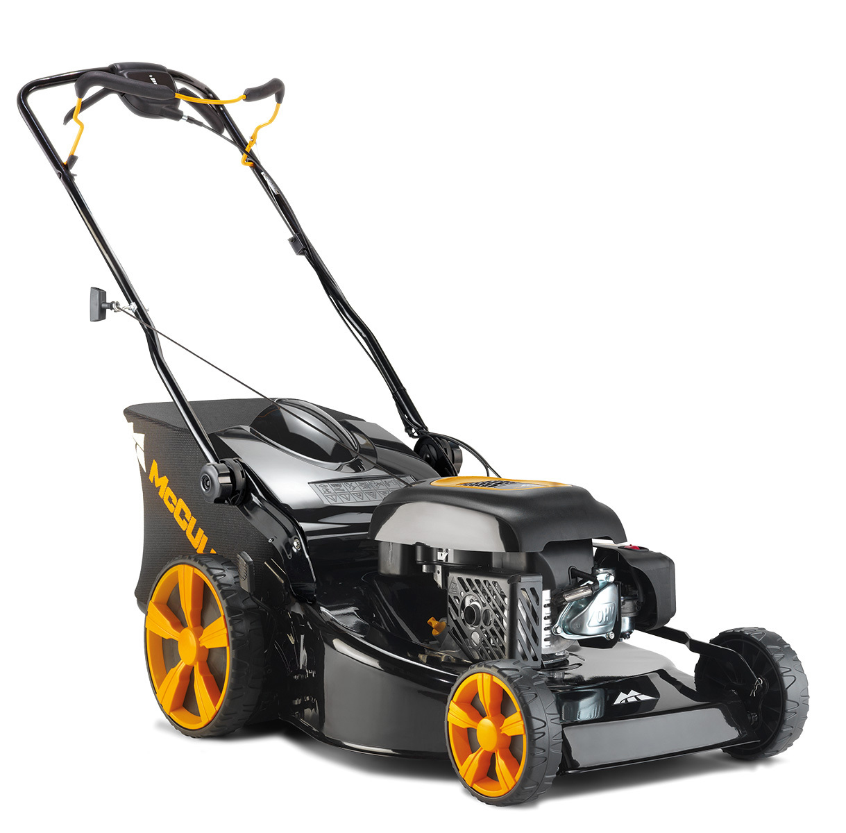 MCCULLOCH 00096-79.431.01 M53-150AWR Classic Benzin-Rasenmäher, Schwarz