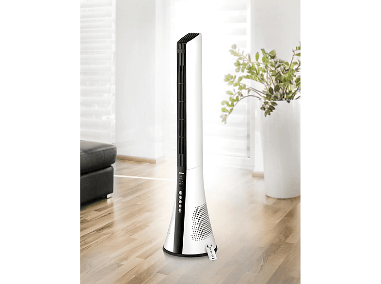 Thumbnail - UNOLD 86890 View Turmventilator Weiß/Schwarz (40 Watt)