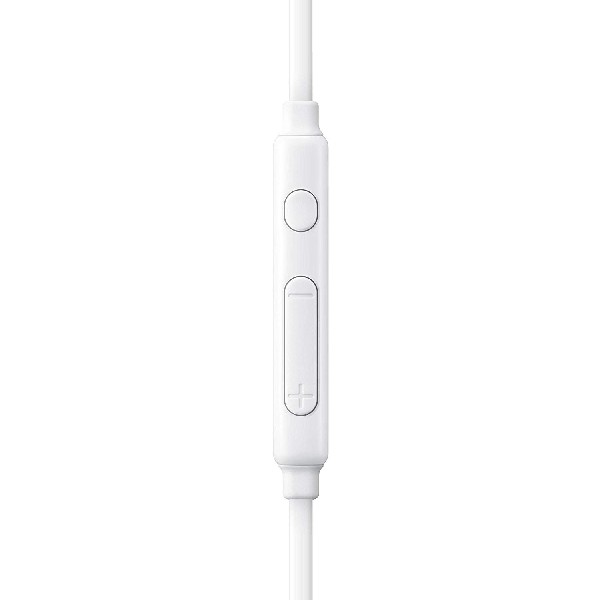 Auriculares de botón - Samsung EO-EG920BW, In ear Fit, Jack 3.5 mm, 1.2 m, Blanco