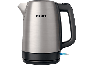 PHILIPS HD9350/94 Daily Collection - Wasserkocher (1.7 l, Edelstahl/Schwarz)