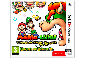 3DS - Mario & Luigi : Voyage au centre de Bowser + L'épopée de Bowser Jr. /F