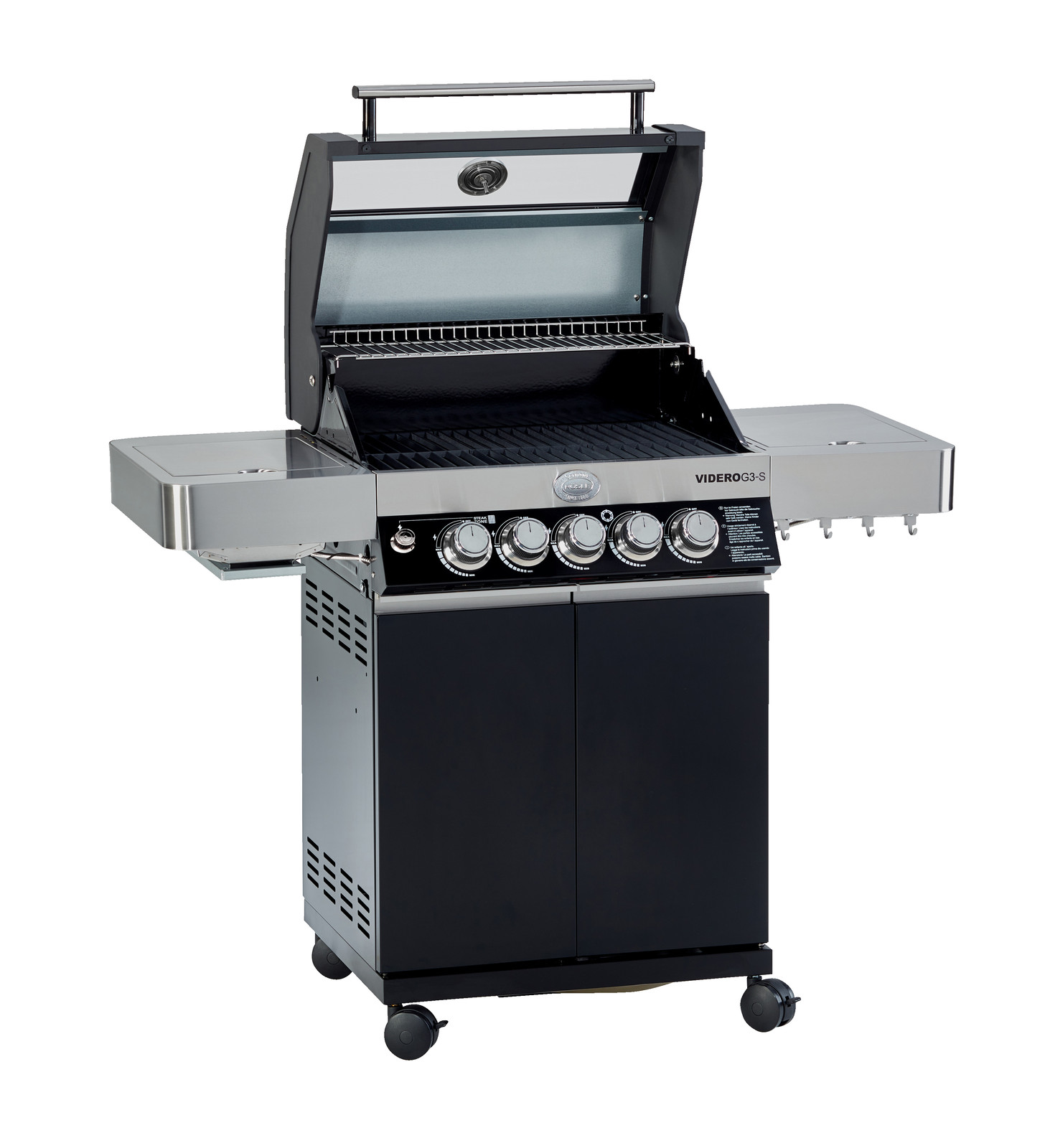 RÖSLE 25503 BBQStation Videro G3S Gasgrill, Schwarz eBay