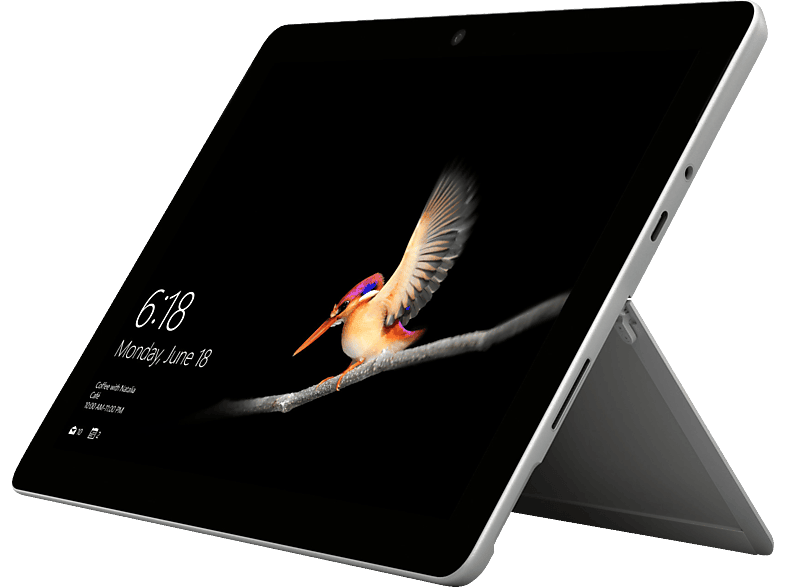 MICROSOFT - B2B Surface Go Tablet 8GB / 128GB, Tablet mit 10 Zoll Display, Intel® Pentium® Gold Prozessor, 8 GB RAM, 128 GB SSD, Intel® HD-Grafik 615, Platin