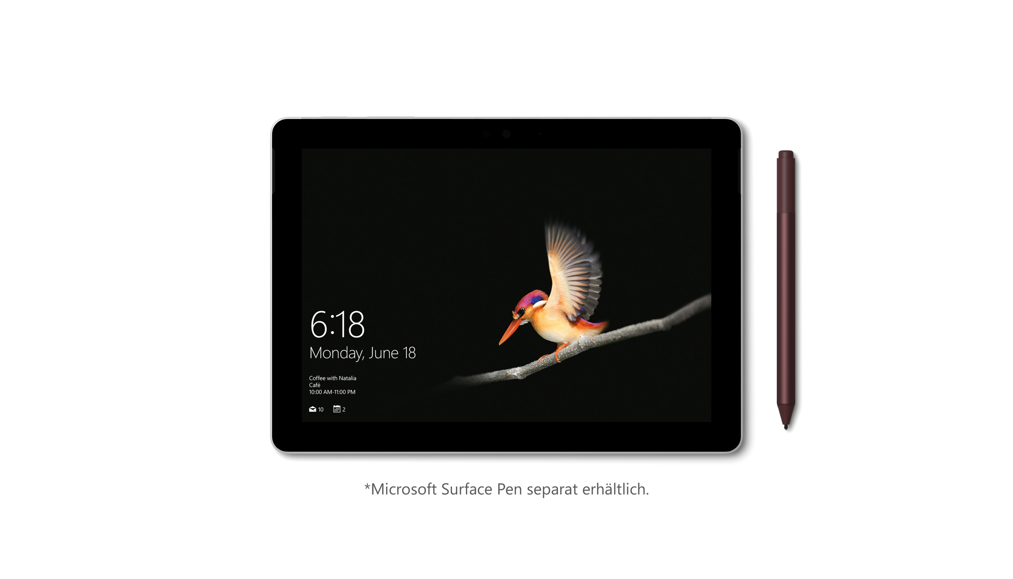 MICROSOFT - B2B Surface Go Tablet 8GB / 128GB - 10 Zoll - Intel® Pentium® Gold 4415Y - 8 GB - 128 GB