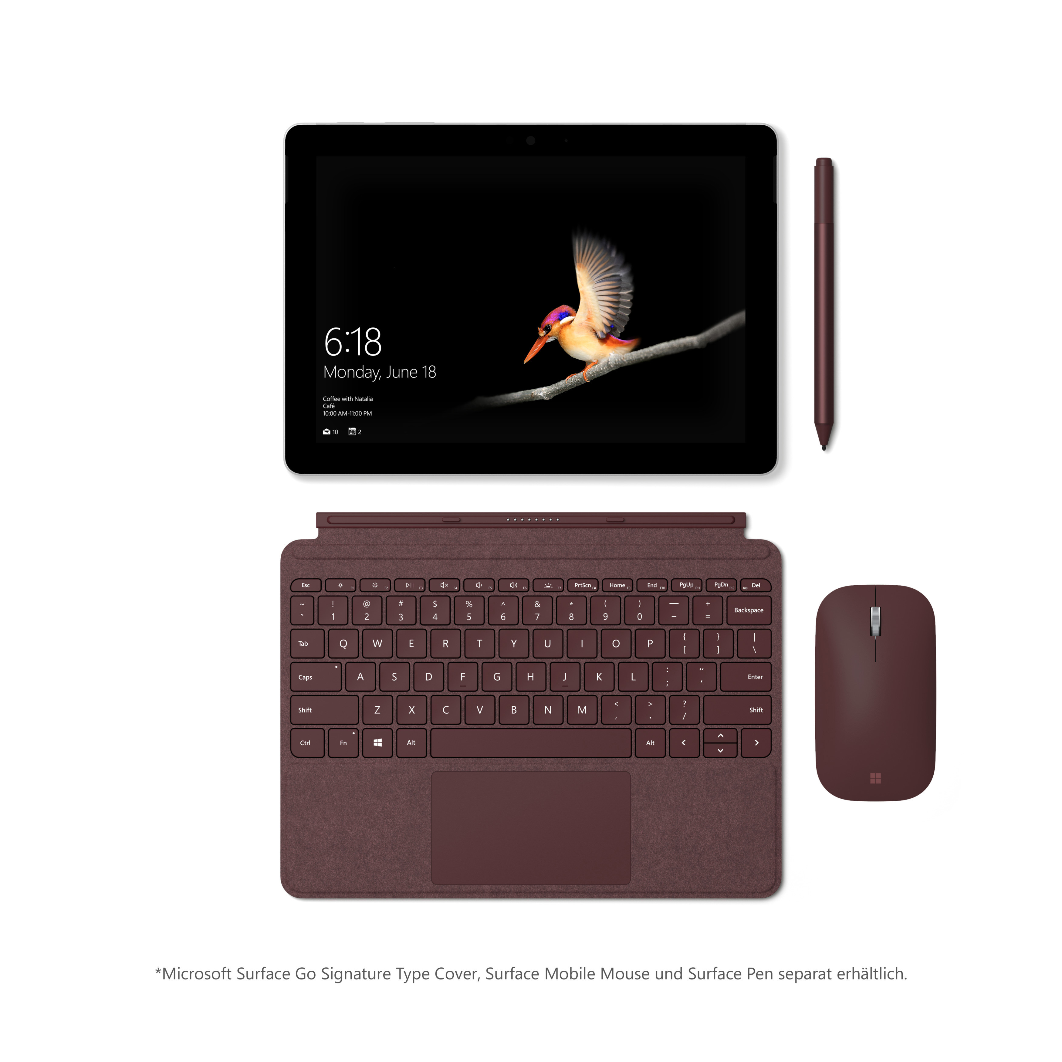 MICROSOFT - B2B Surface Go Tablet 8GB / 128GB - 10 Zoll - Intel® Pentium® Gold 4415Y - 8 GB - 128 GB