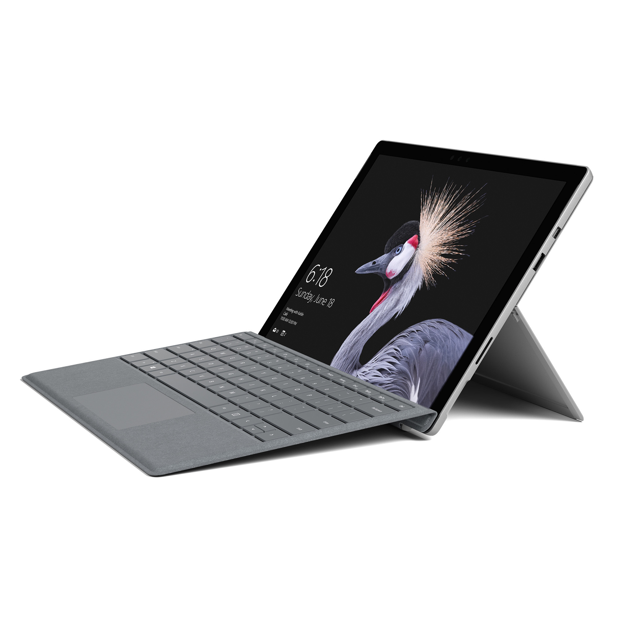 MICROSOFT - B2B Surface Pro Signature Type Cover, Microsoft, Platin Grau