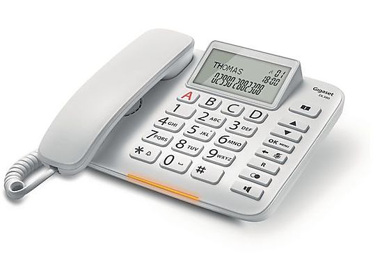 GIGASET DL380 - Telefon (Weiss)