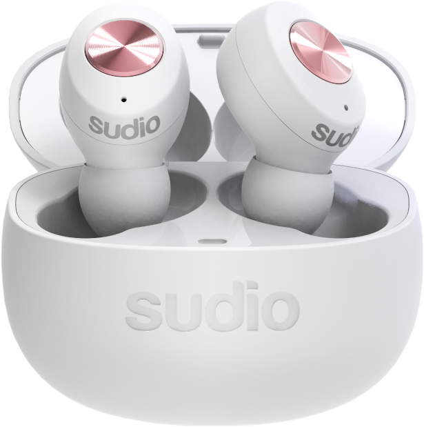 SUDIO Tolv - True Wireless Kopfhörer (In-ear, Weiss)