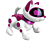 SPLASH TOYS Teksta Kitty 360 (D+FR) - Giocattoli elettronici (Bianco/Rosa)