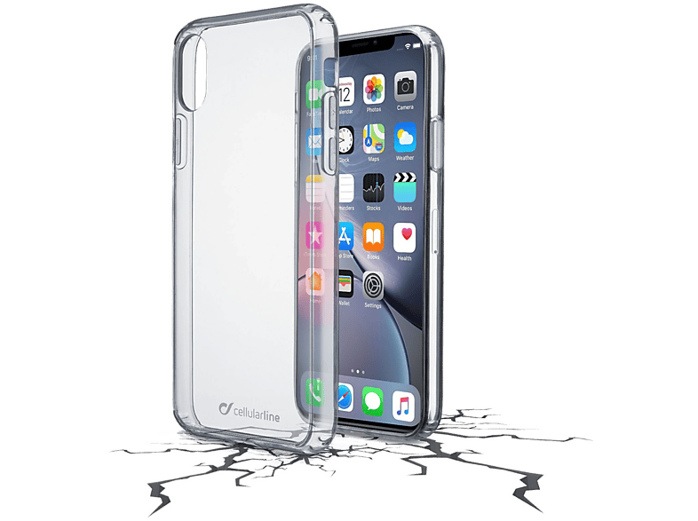 CELLULARLINE Cover Clear Duo iPhone XR (CLEARDUOIPH961T)