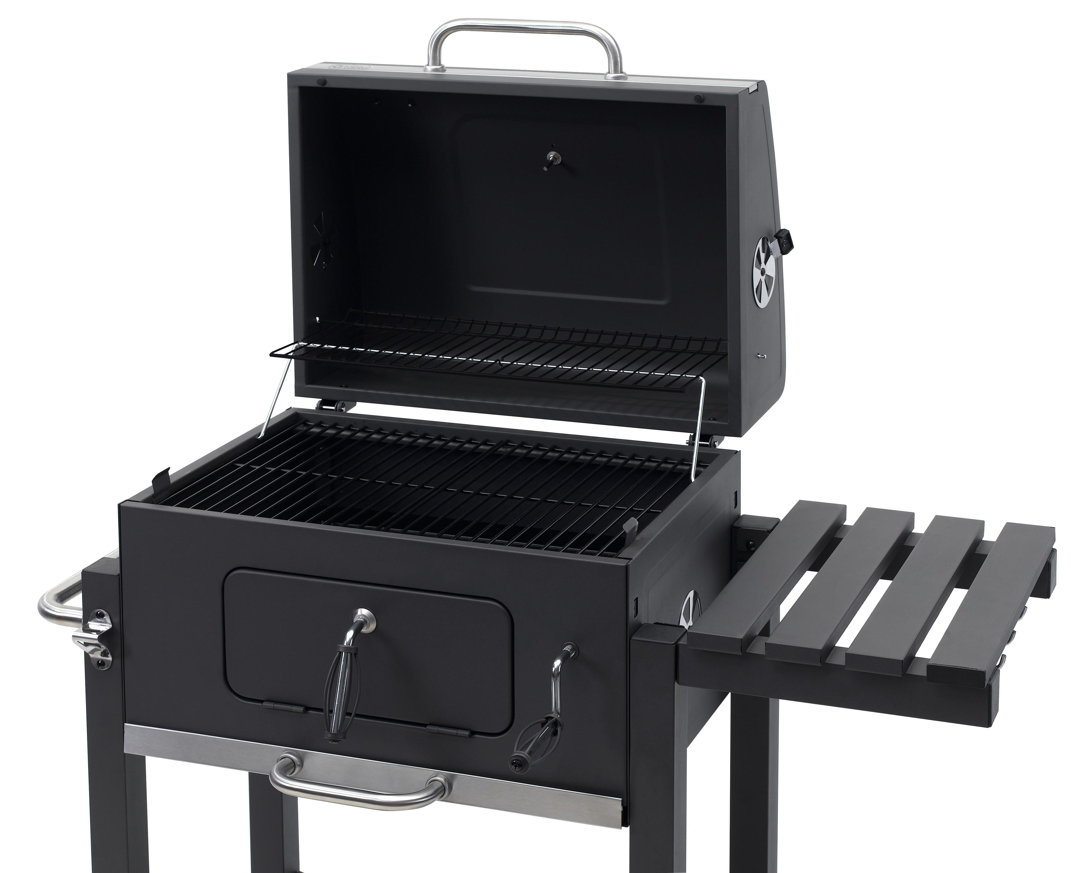 TEPRO 1164 Toronto Click Kohlegrill, Anthrazit/Edelstahl 