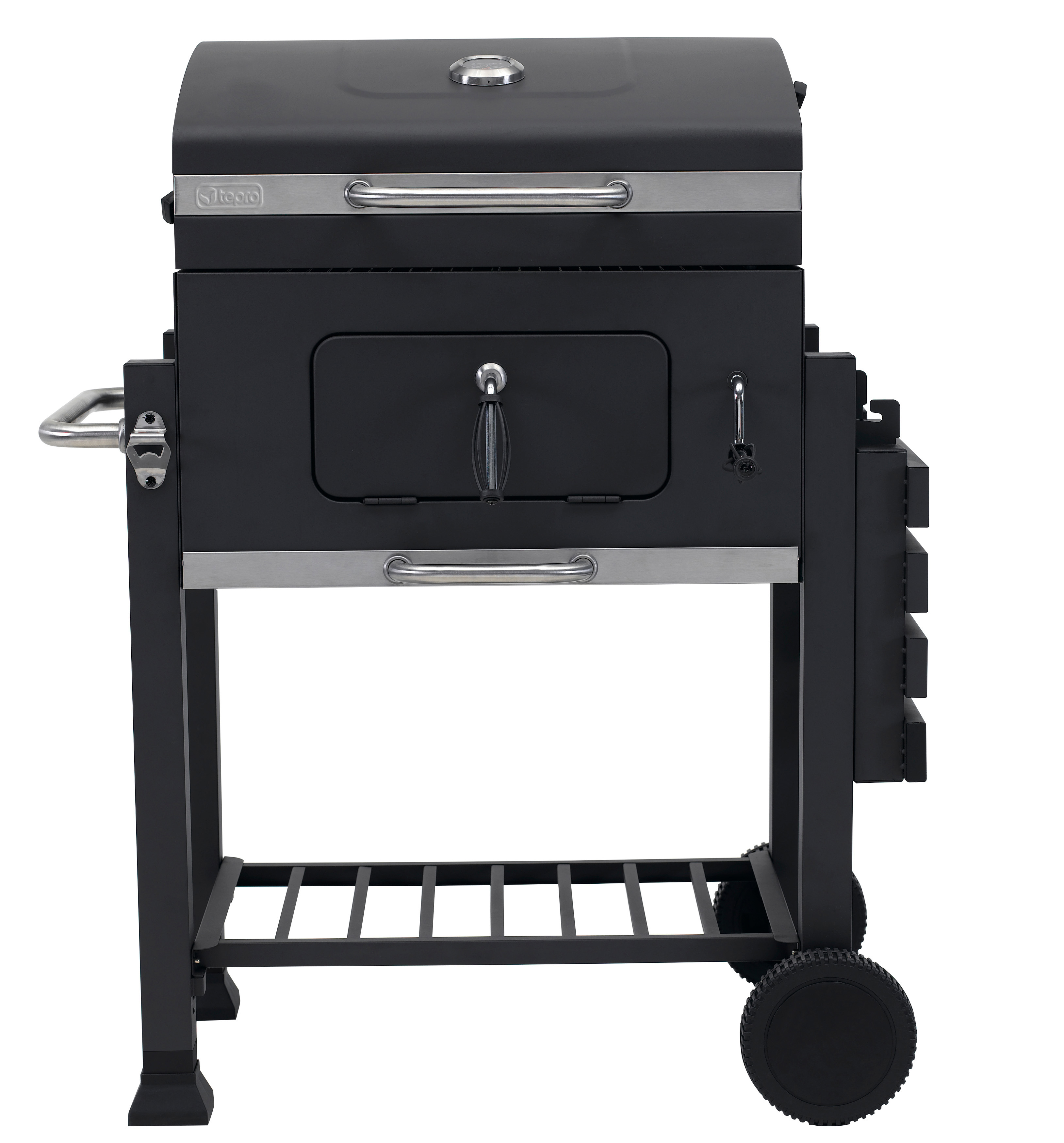 TEPRO 1164 Toronto Click Kohlegrill, Anthrazit/Edelstahl 