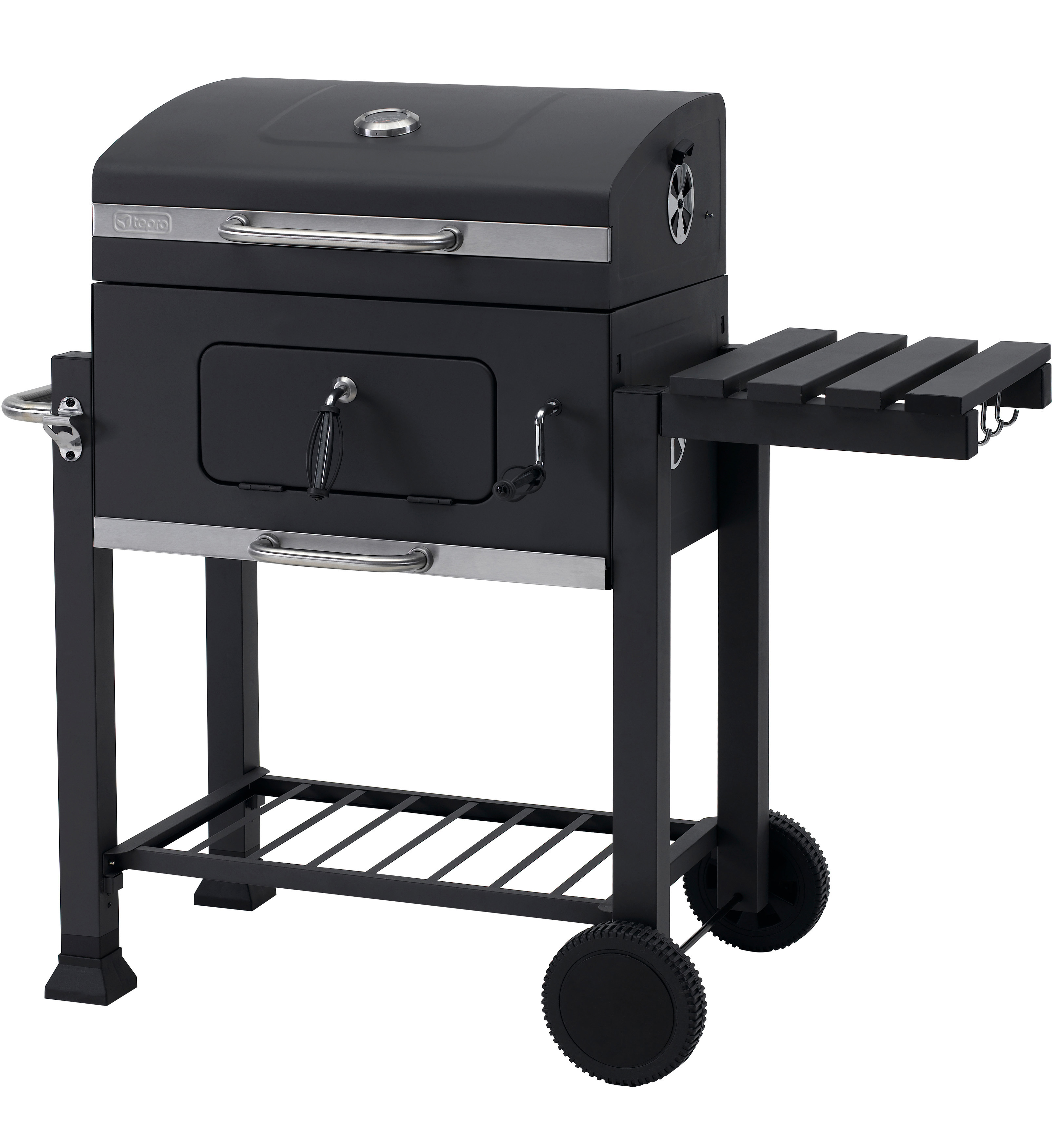 TEPRO 1164 Toronto Click Kohlegrill, Anthrazit/Edelstahl 