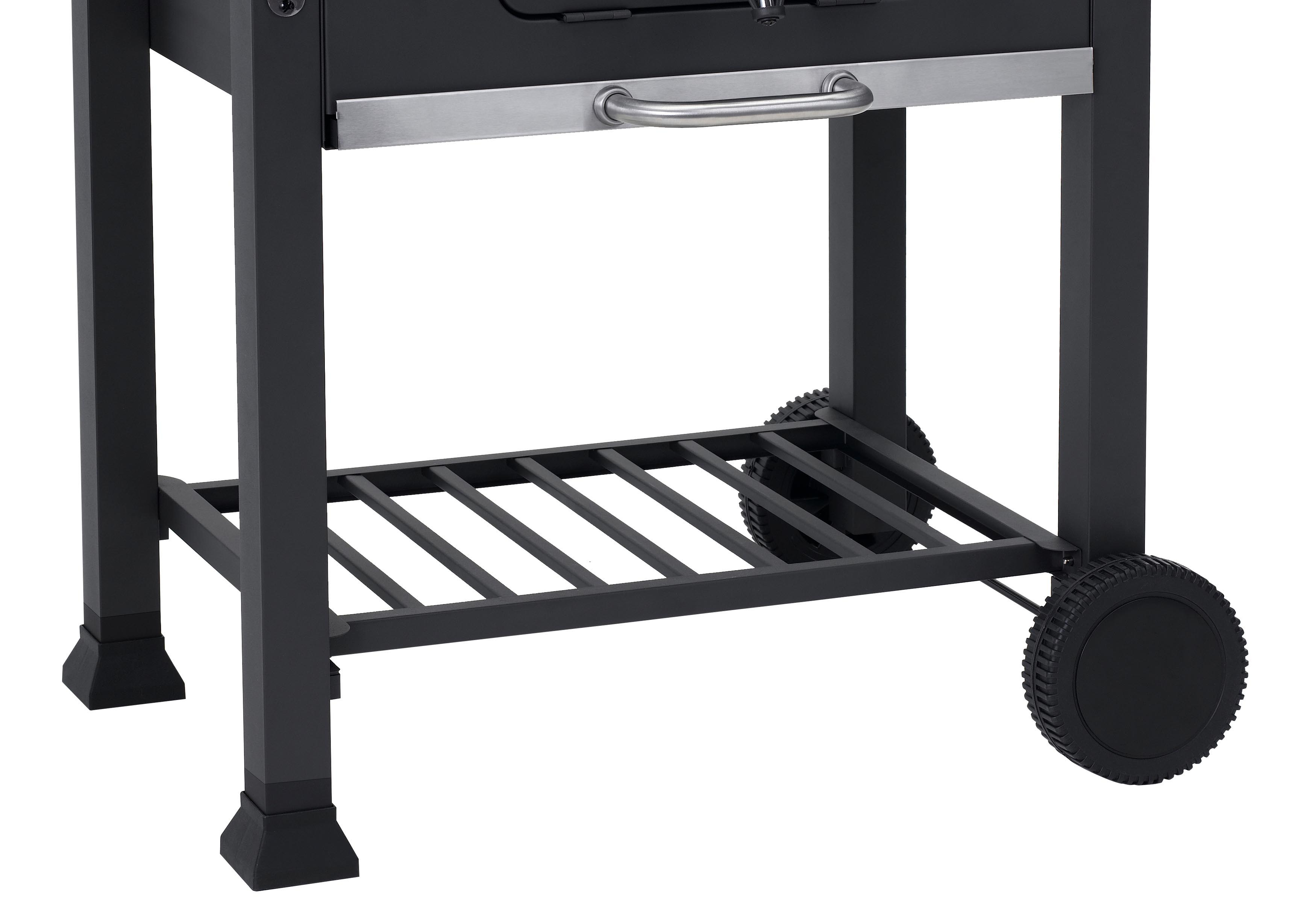 TEPRO 1164 Toronto Click Kohlegrill, Anthrazit/Edelstahl 