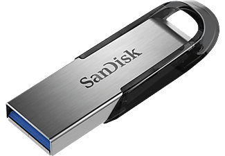 SANDISK Ultra Flair - Chiavetta USB  (16 GB, Argento/Nero)