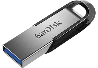 SANDISK Ultra Flair - Clé USB  (16 GB, Noir/Argent)