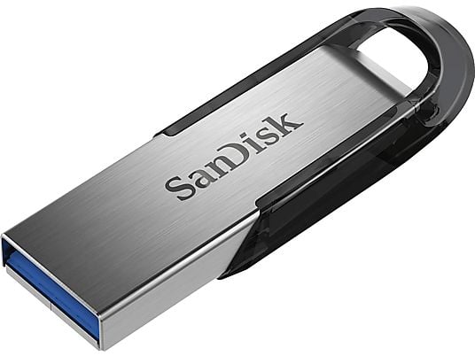 SANDISK Ultra Flair - Chiavetta USB  (16 GB, Argento/Nero)