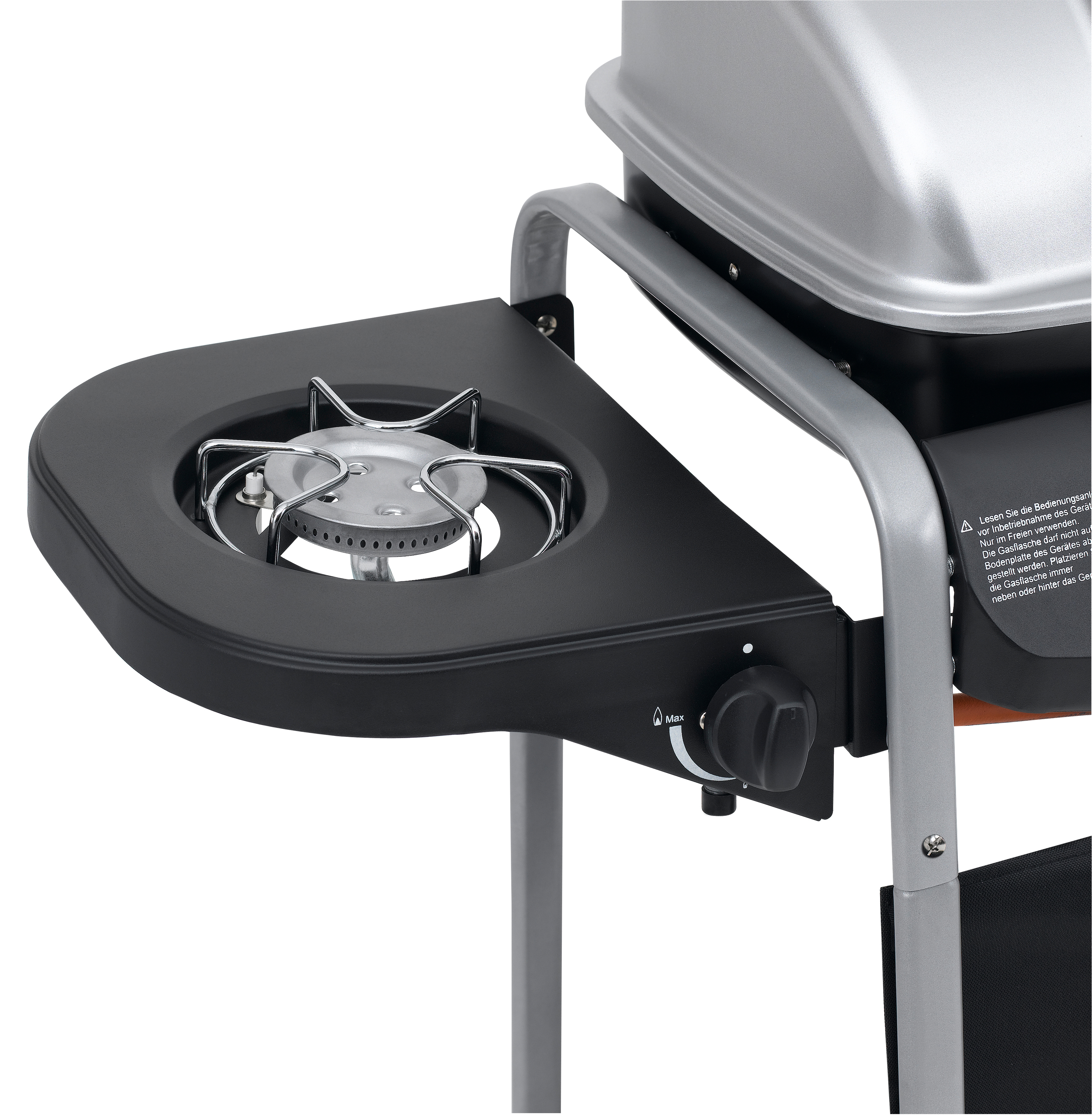 TEPRO 3157 Fremont Gasgrill, Schwarz/Silber (7000 Watt)