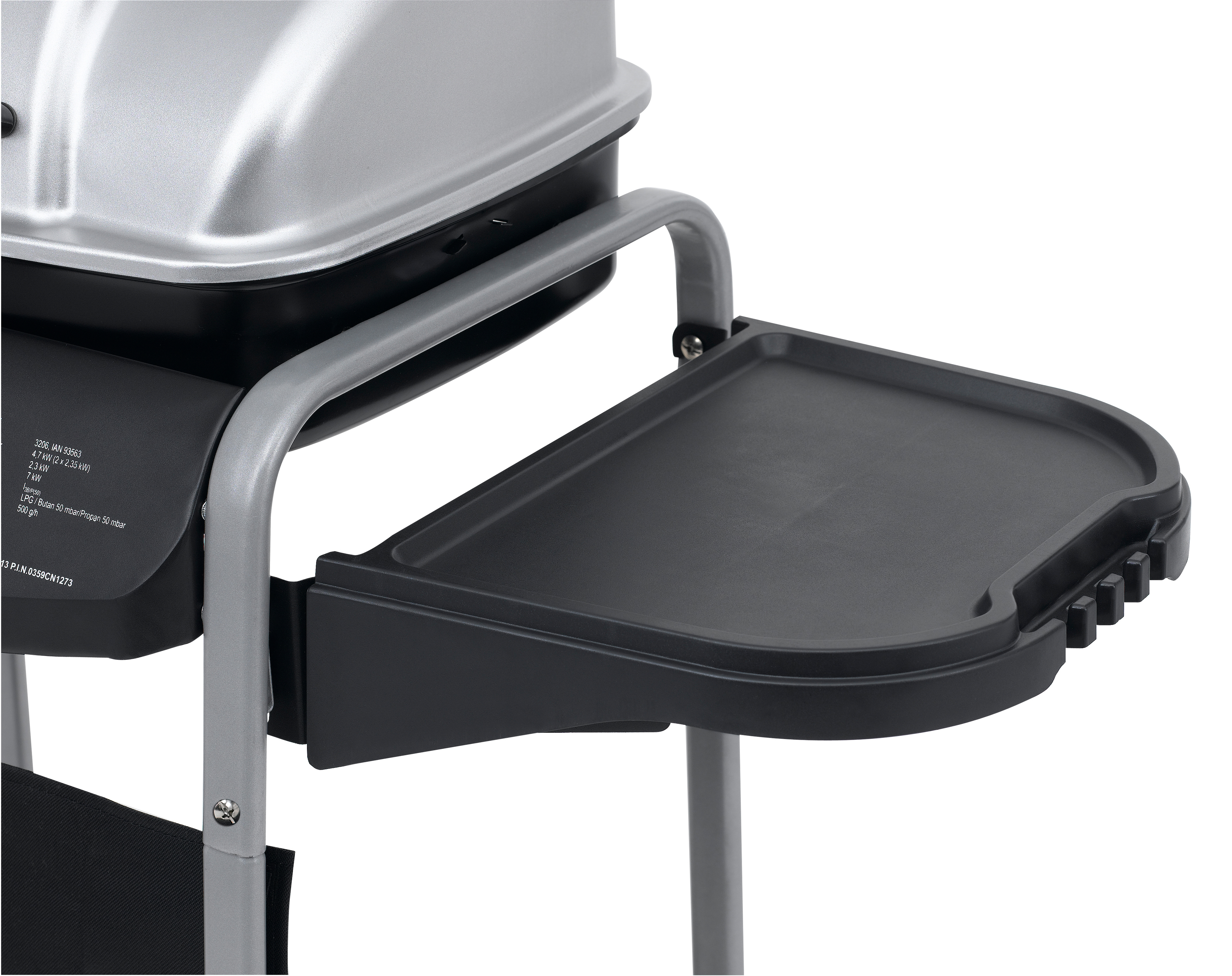 TEPRO 3157 Fremont Gasgrill, Schwarz/Silber (7000 Watt)