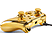 POWERA Gold Chrome Mario - Manette (Or)