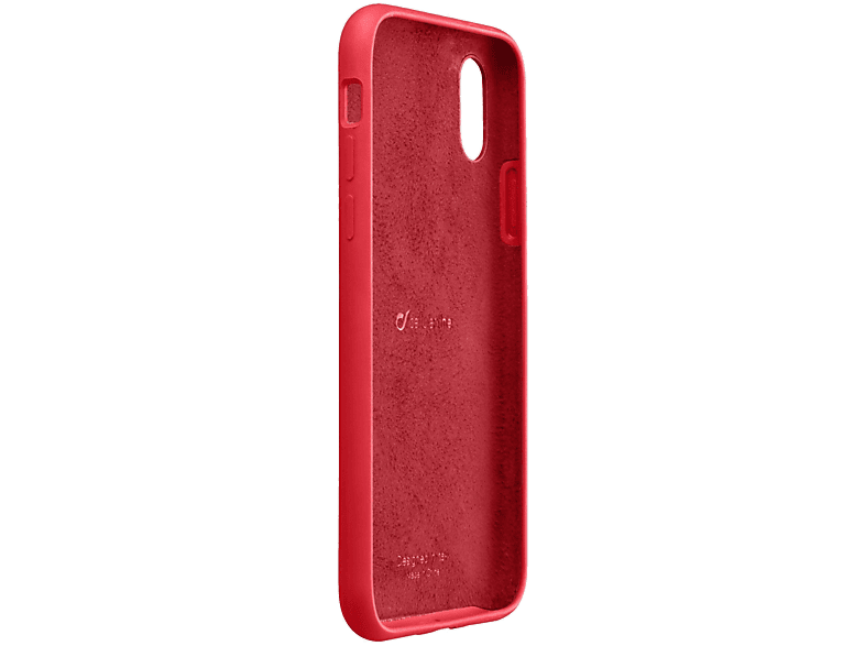 CELLULARLINE Cover Sensation iPhone X Rood (SENSATIONIPH8XR)