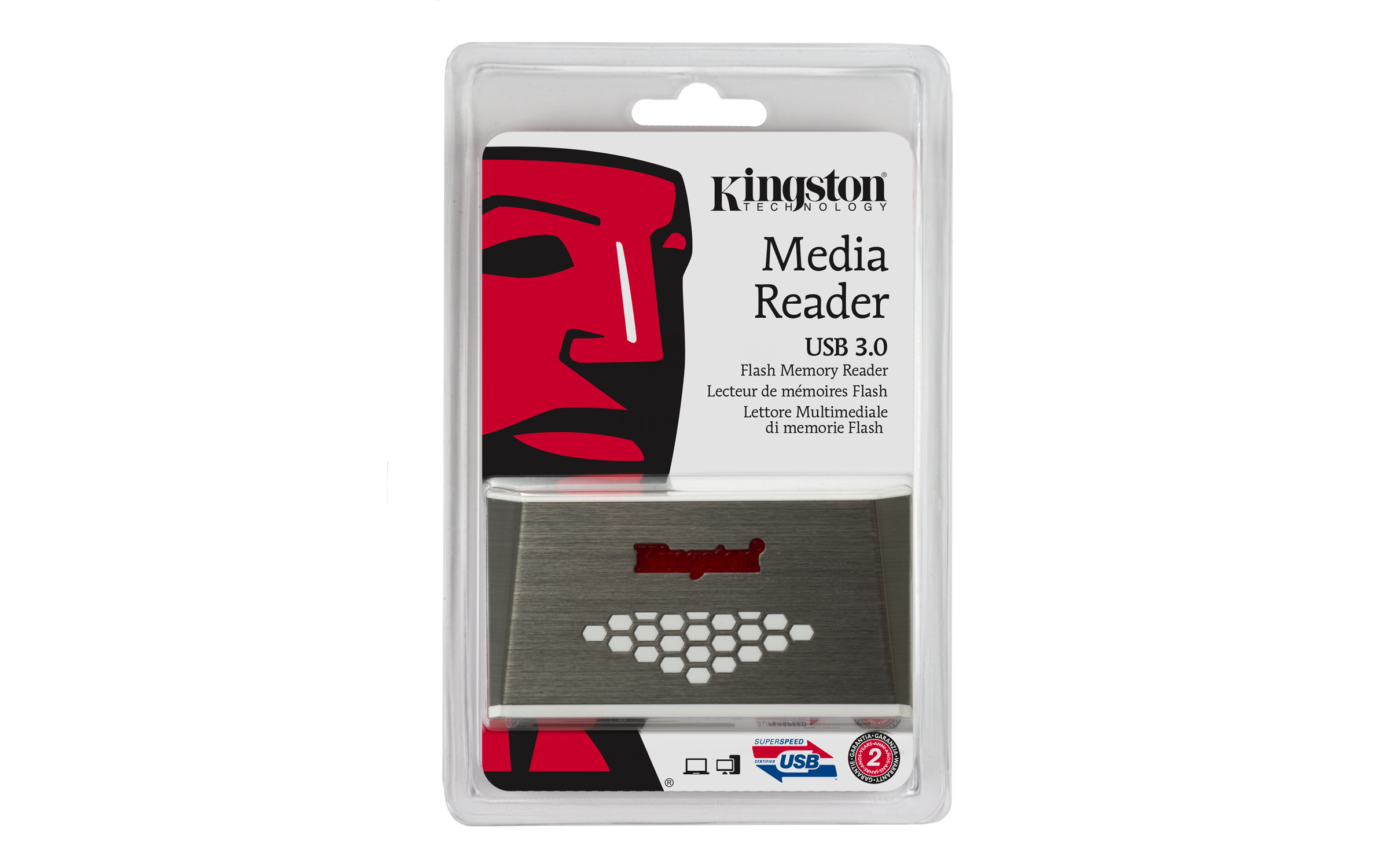 KINGSTON USB 3.0 Hi-Speed Kart Okuyucu FCR-HS4