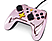 POWERA Chrome Princess Peach - Controller (Pink/Schwarz)