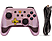 POWERA Chrome Princess Peach - Controller (Pink/Schwarz)