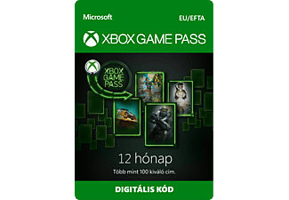 Xbox Game Pass - 12 hónap (Elektronikusan letölthető szoftver - ESD) (Xbox)