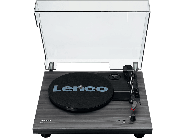 LENCO LS-10 Plattenspieler Schwarz