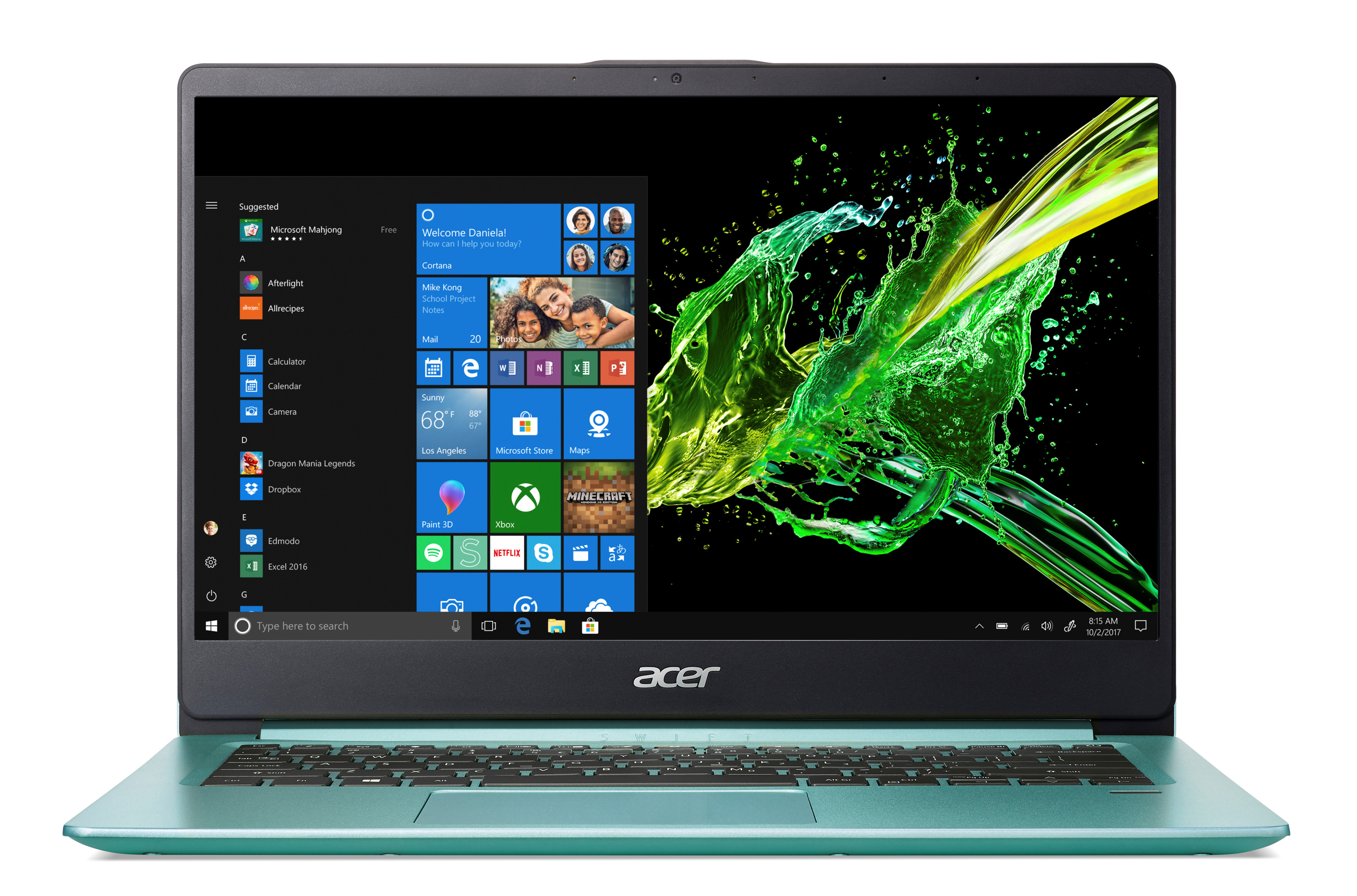 ACER Swift 1 (SF114-32-P8VP) - 14 Zoll - Intel® Pentium® Silver N5000 - 4 GB - 64 GB - Intel® UHD 605 - Windows 10 Home S-Modus (64 Bit)