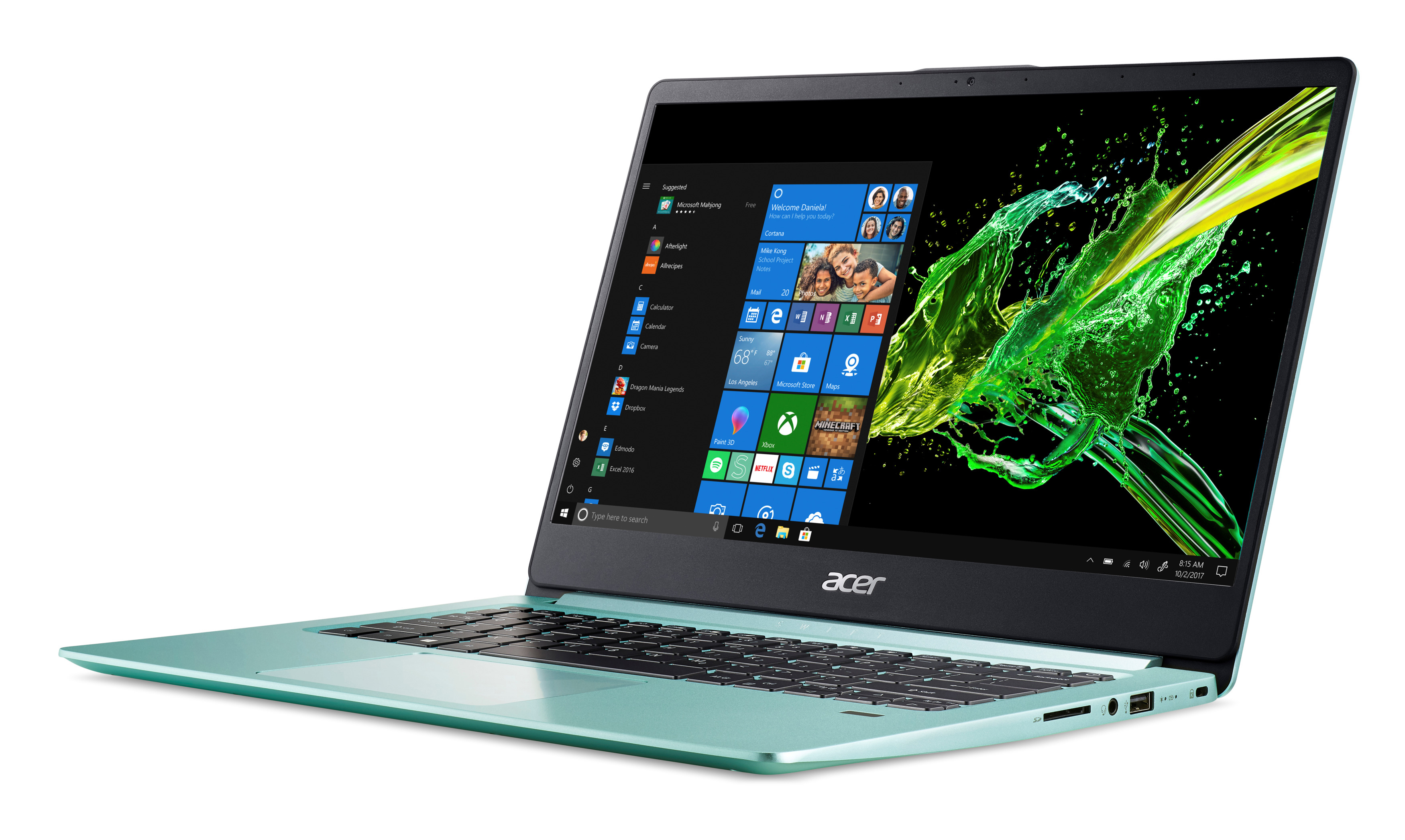 ACER Swift 1 (SF114-32-P8VP) - 14 Zoll - Intel® Pentium® Silver N5000 - 4 GB - 64 GB - Intel® UHD 605 - Windows 10 Home S-Modus (64 Bit)