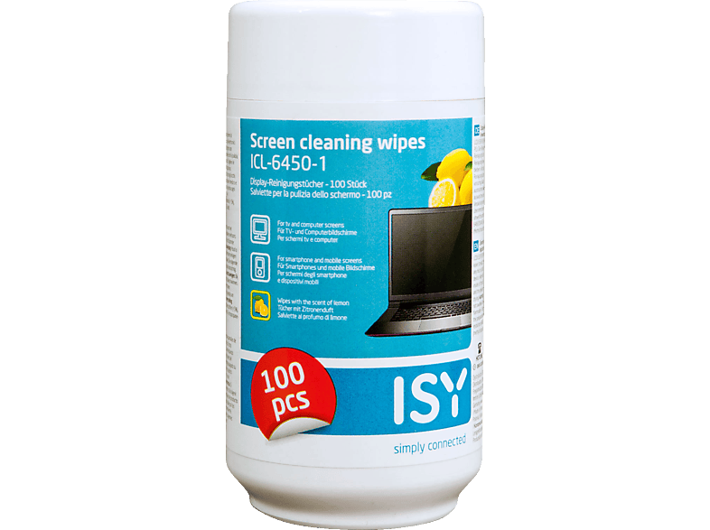 ISY ICL-6450-1 Reinigungstücher Weiß | MediaMarkt