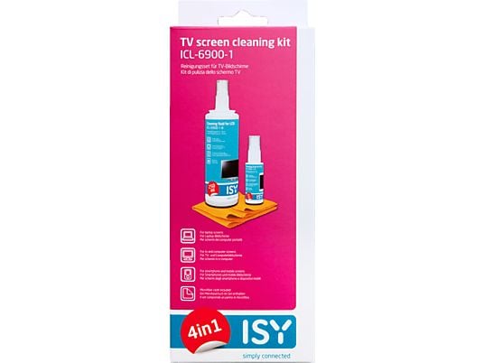 ISY ICL-6900-1 - Kit di pulizia (Bianco/Blu)