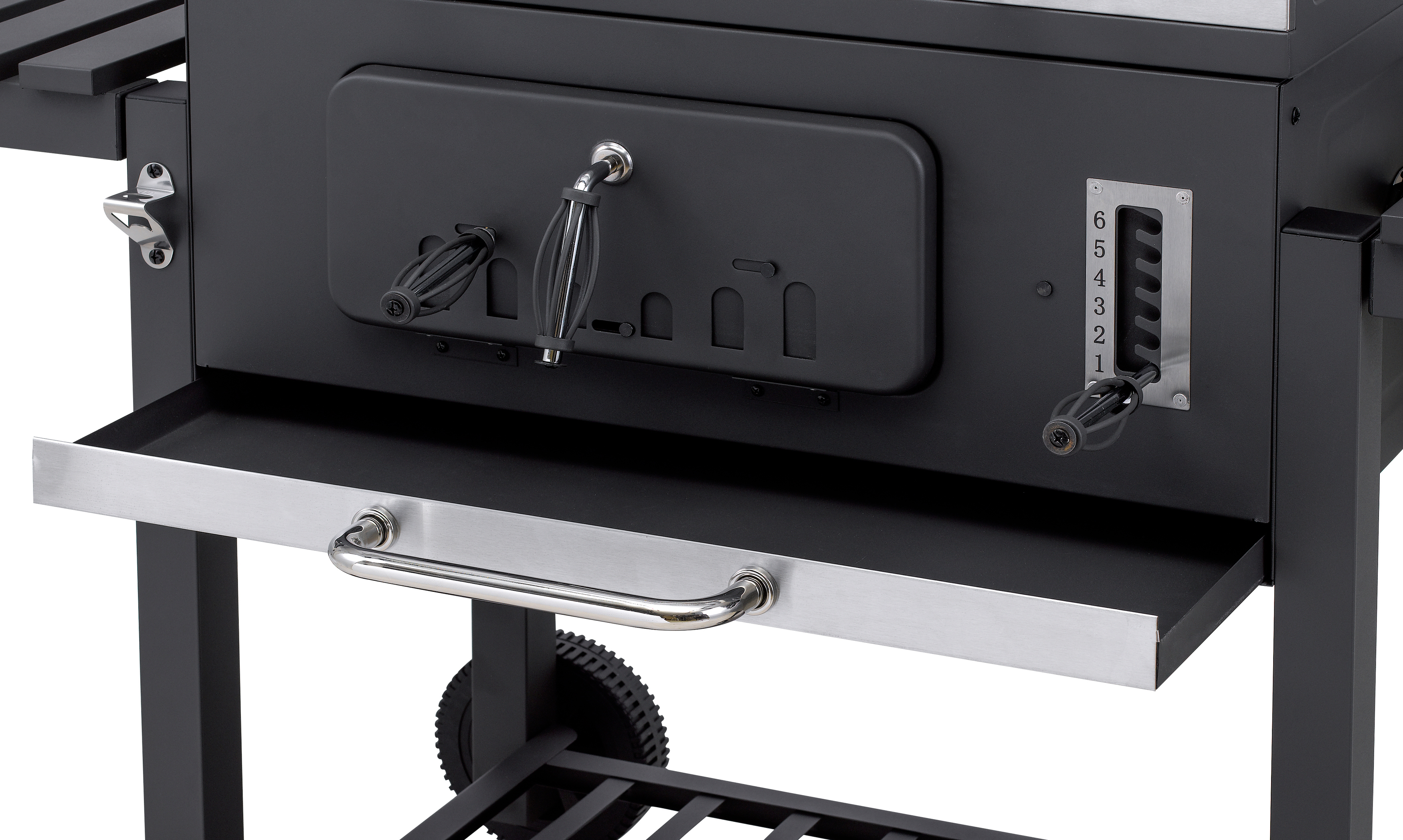 TEPRO 1165 Toronto XXL Kohlegrill, Anthrazit/Edelstahl 