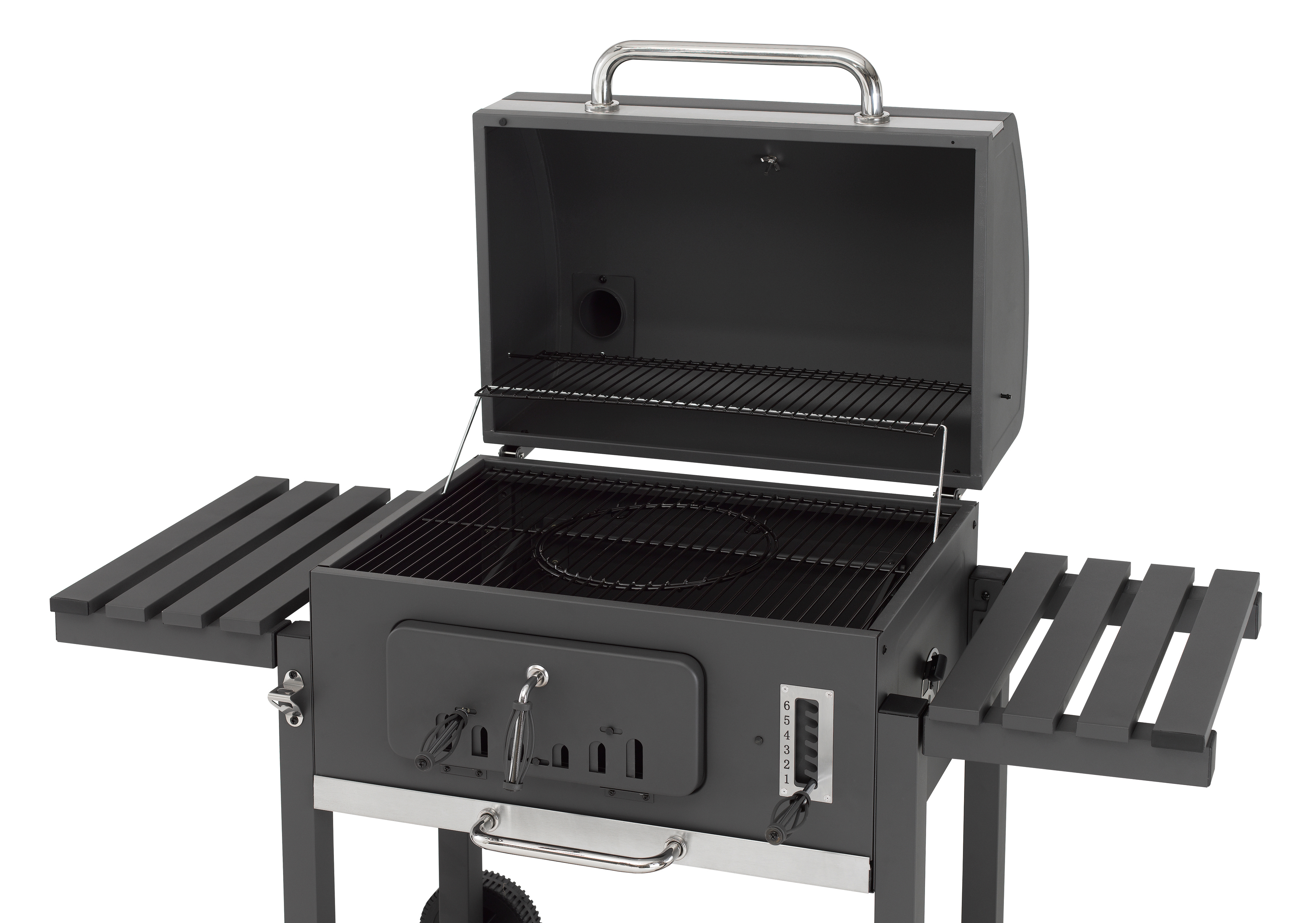 TEPRO 1165 Toronto XXL Kohlegrill, Anthrazit/Edelstahl 