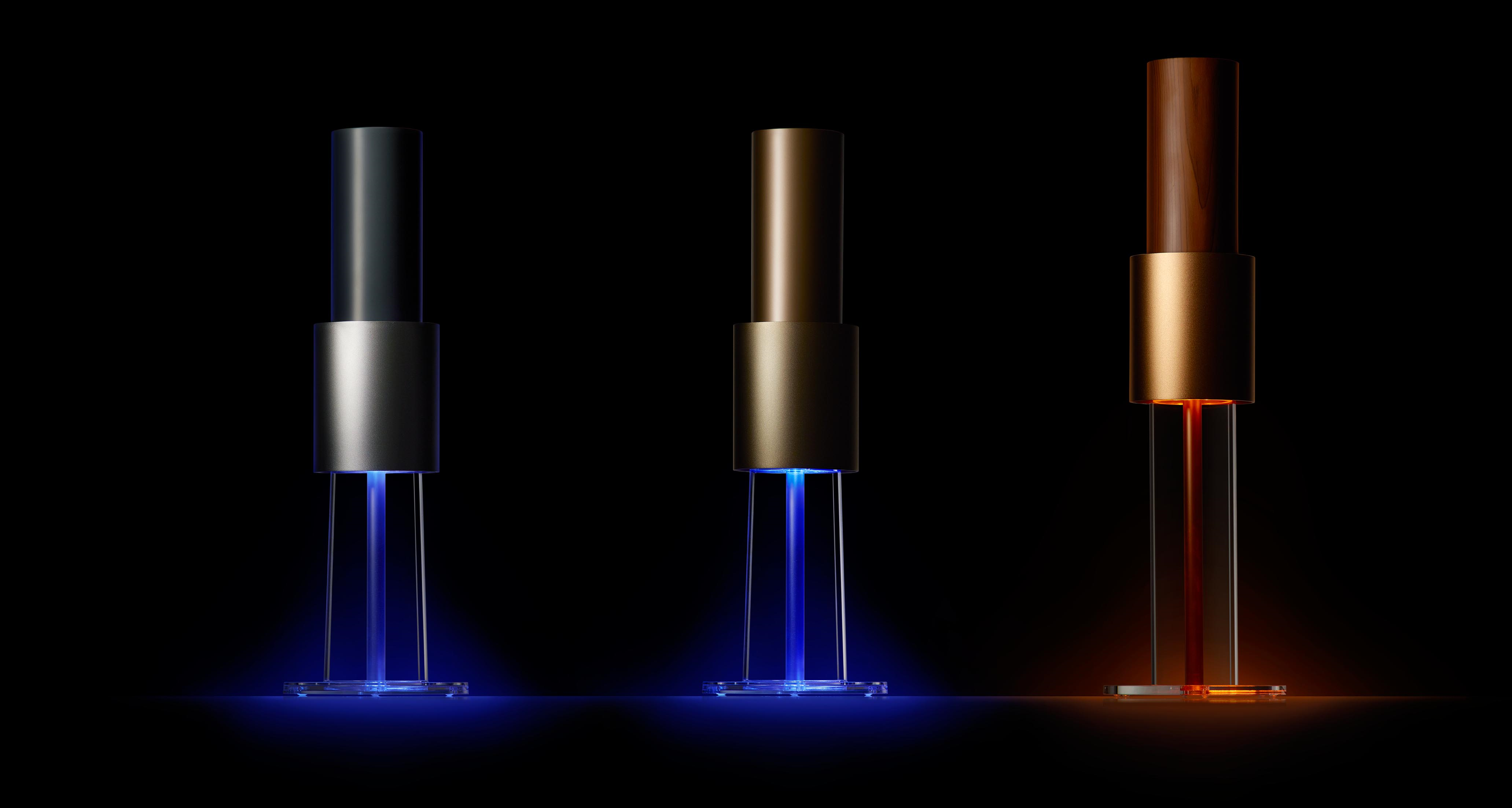 LIGHTAIR LIGHTST-001 IONFLOW SIGNATURE Luftreiniger Gold/Braun (5 Watt, Raumgröße: 60 m², k.A.)