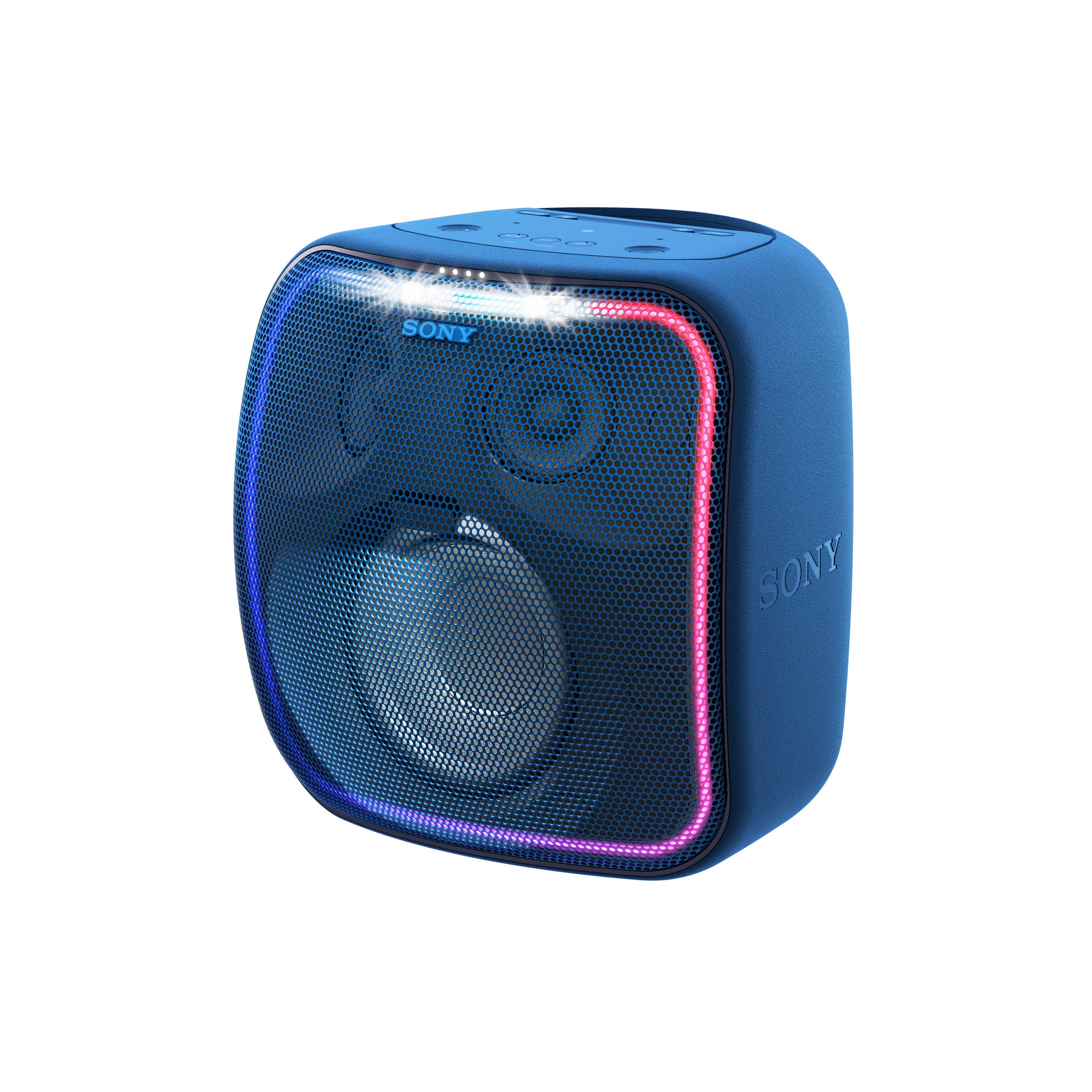 SONY SRS-XB501G Bluetooth Lautsprecher, Blau, Wasserfest