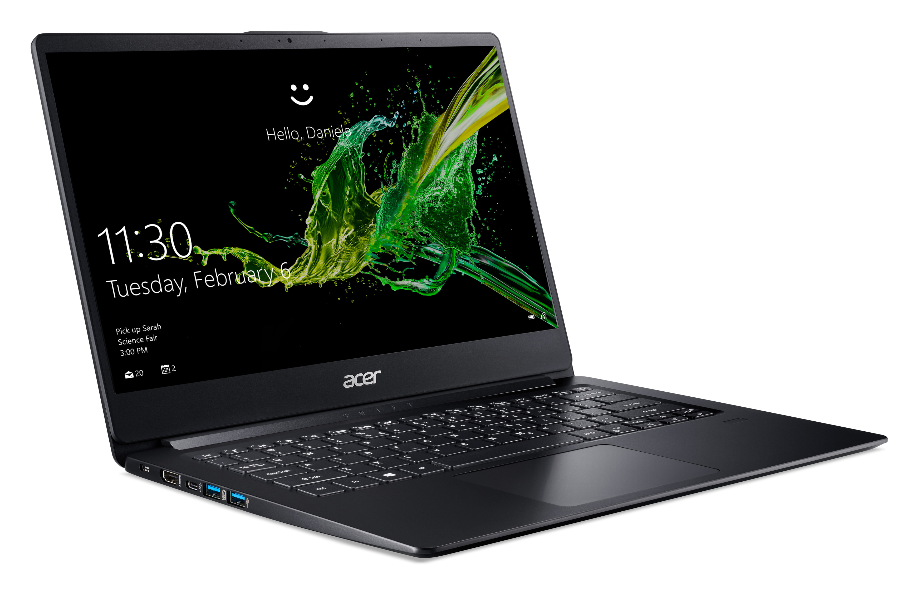 ACER Swift 1 (SF114-32-P6W9) - 14 Zoll - Intel® Pentium® Silver N5000 - 4 GB - 64 GB - Intel® UHD 605 - Windows 10
