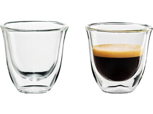 DE-LONGHI Tasses à double parois Espresso - Verres