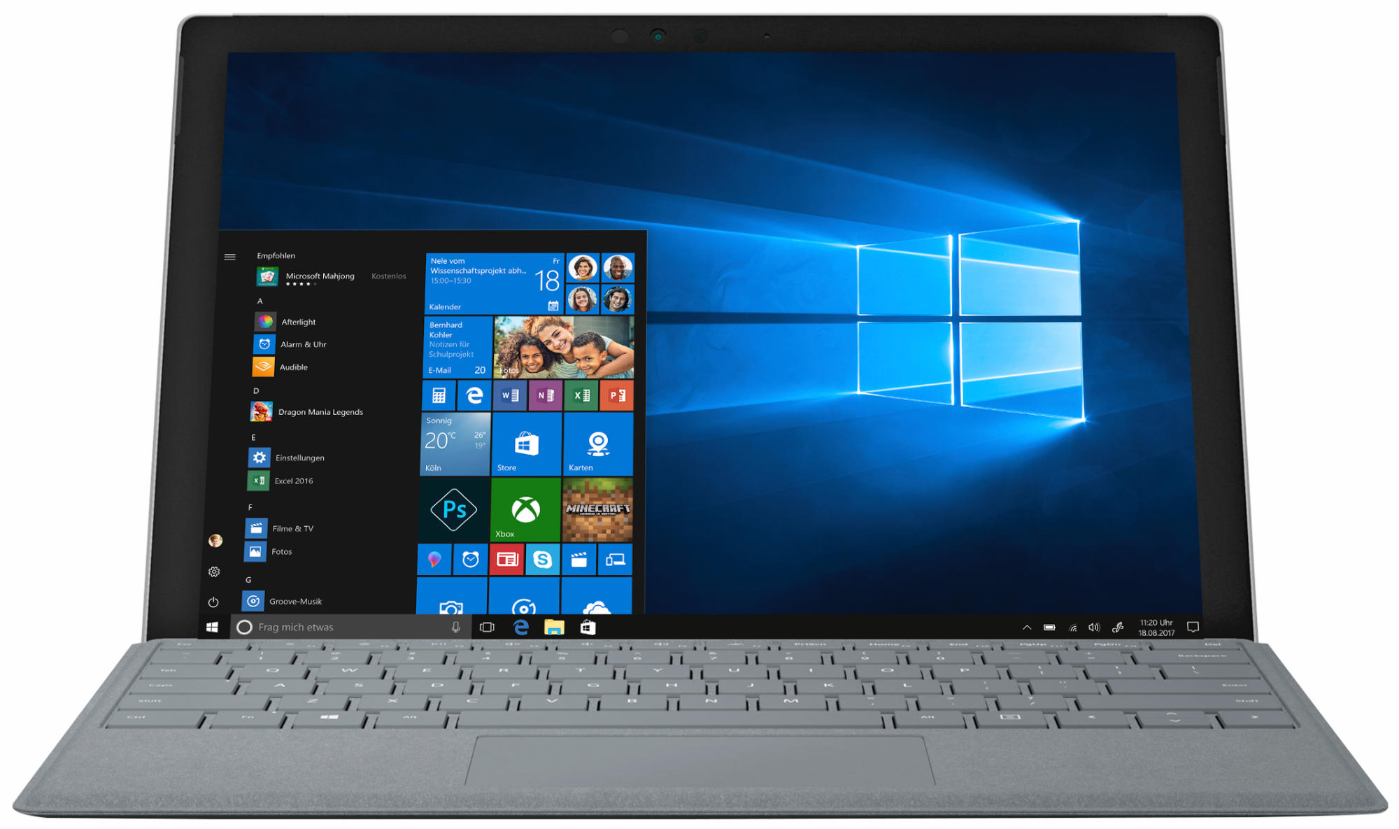 MICROSOFT Surface Pro 6 - 12,3 Zoll - Intel® Core™ i5 i5-8250U - 8 GB - 128 GB - Intel® UHD 620 - Windows 10 Home (64 Bit)