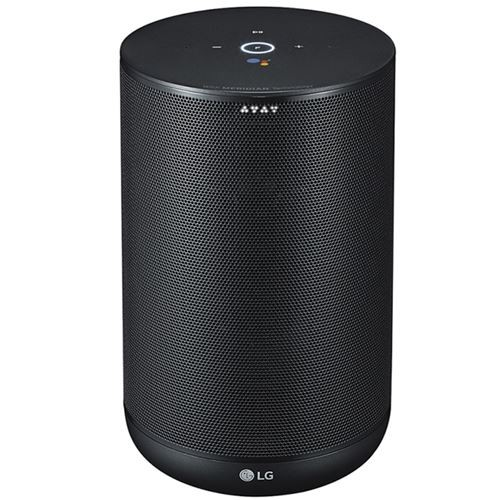 Altavoz inteligente - LG WK7, 30W HiRes, Asistente de Google , Bluetooth, domótica, Negro