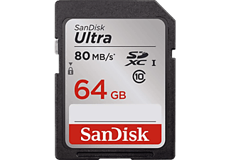 SANDISK SDXC 64GB Ultra Class10 UHS-I kártya (139768) (SDSDUNC-064G-GN6IN)